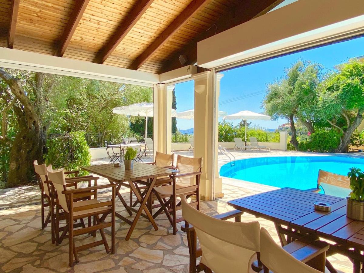 Villa Aliki Nissaki With Private Pool By Dadovillas Nisaki  Bagian luar foto